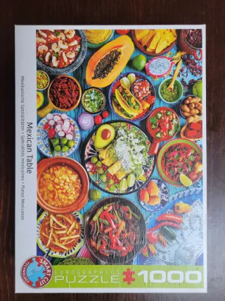 Puzzle Eurographics 1000 piezas Mesa Mexicana