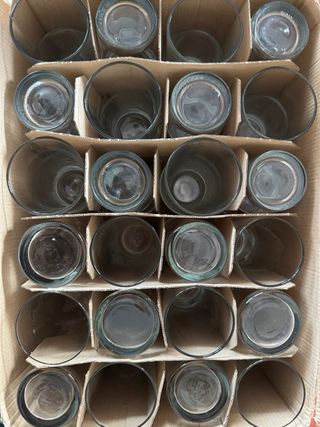 Pack 24 Vasos Bormioli Rocco 31 cl. Calidad.