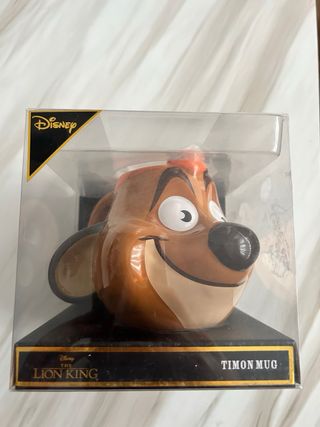 Taza Timón El Rey León Cerámica