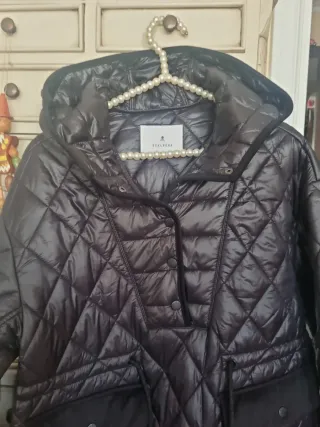 Plumas tipo canguro acolchado