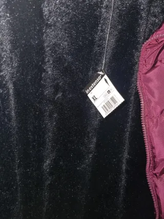 Chaquetón acolchado con pelo interior