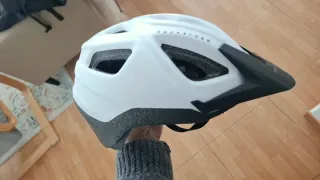 Casco Rockrider ST100 Blanco Adulto