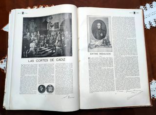 Lote 2 Tomos La Ilustración Española + Estampa