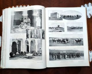 Lote 2 Tomos La Ilustración Española + Estampa