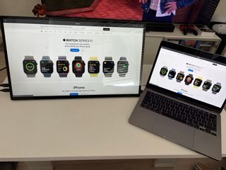 UPERFECT Pantalla Táctil Portátil 21.5