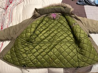 Chaqueton Rocawear verde con capucha