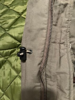 Chaqueton Rocawear verde con capucha