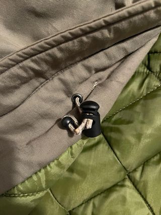 Chaqueton Rocawear verde con capucha