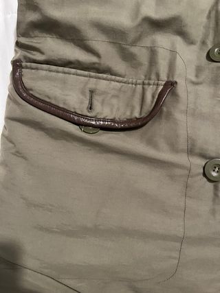 Chaqueton Rocawear verde con capucha