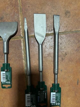 4 cinceles SDS Parkside