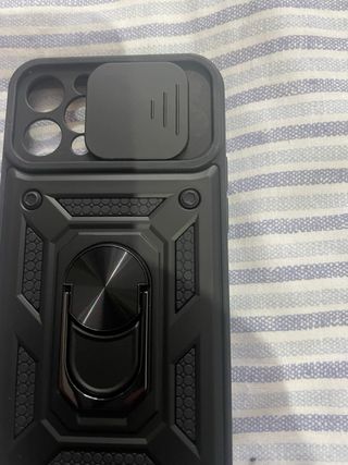 Funda móvil negra iPhone 12 Pro