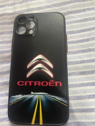 Funda móvil negra iPhone 12 Pro