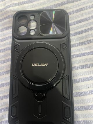 Funda móvil negra iPhone 12 Pro