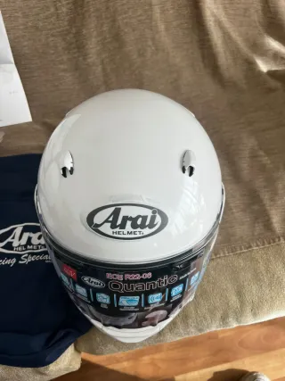 Casco Arai Quantic Talla M Blanco