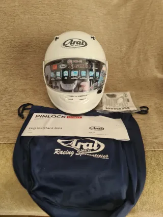 Casco Arai Quantic Talla M Blanco