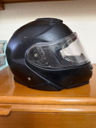 Casco Moto Modular SHOEI Negro