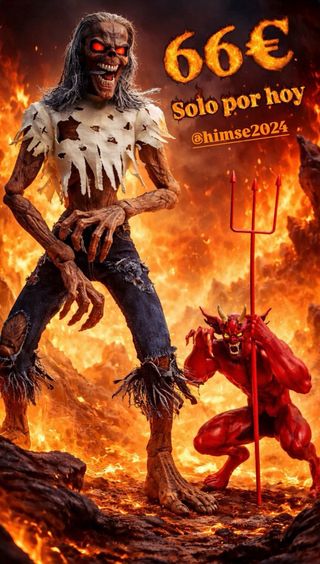 Figuras Iron Maiden - The Number of the Beast