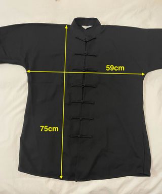 Kimono Tai Chi Negro