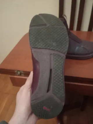 Zapatillas Puma Mujer Negras/Moradas