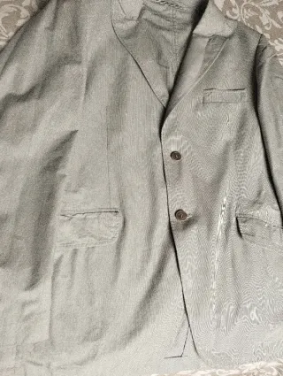 Traje Florentino Gris Rayas