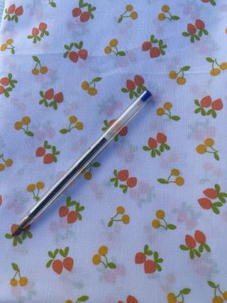 Retal de tela con estampado