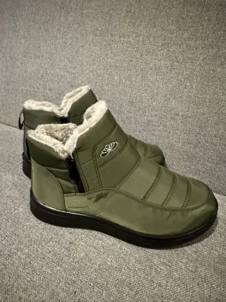 Botas de nieve verdes talla 40