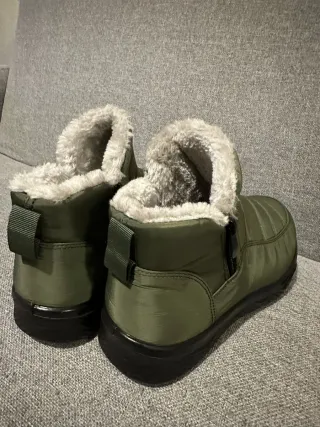 Botas de nieve verdes talla 40
