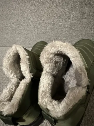 Botas de nieve verdes talla 40