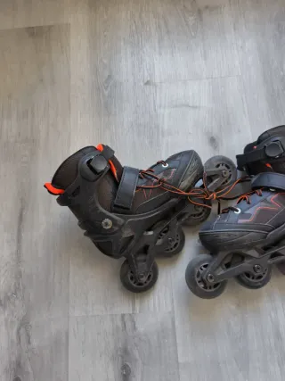 Patines en línea Oxelo Negro/Naranja Talla 32-35