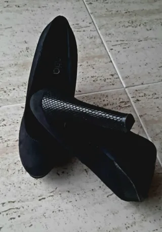 Zapatos de tacón negros