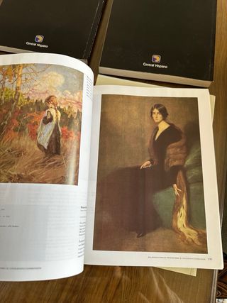 Lote 4 Libros Arte Colección Central Hispano