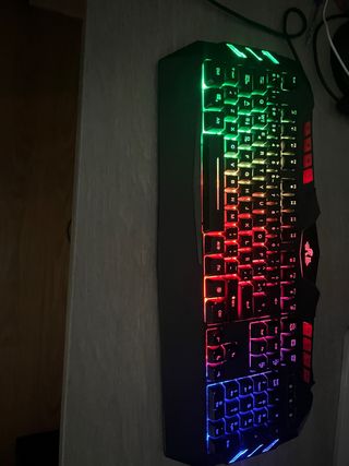 Teclado Gaming RGB Negro