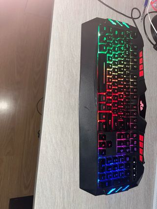 Teclado Gaming RGB Negro
