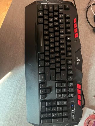 Teclado Gaming RGB Negro