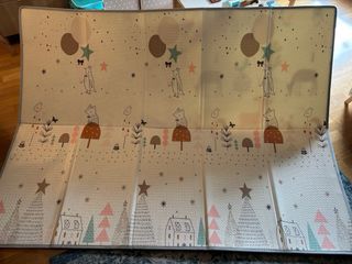 Parque infantil animales, alfombra bebe