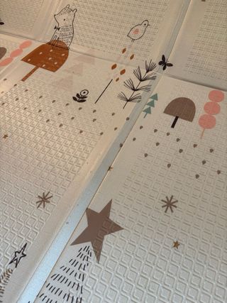 Parque infantil animales, alfombra bebe