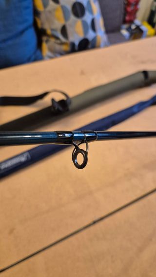Caña de pesca a mosca + funda + carrete