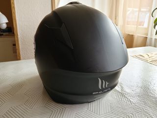 Casco MT Helmets Targo Shell Negro Mate Talla L