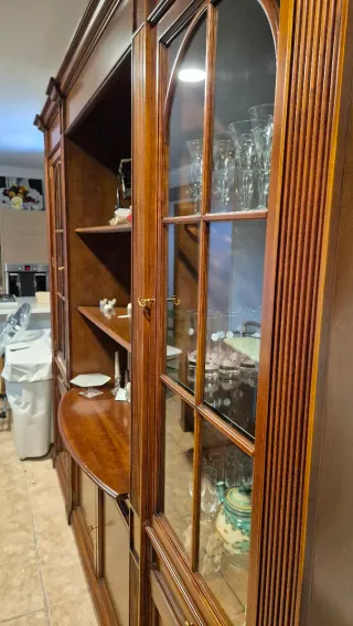 Mueble comedor madera maciza cerezo