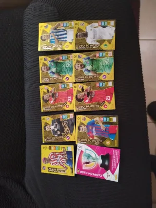 Colección Cartas Balón de Oro