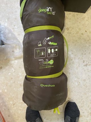 2 Colchones Hinchables y Saco Dormir