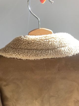 Chaqueta Zara borreguillo camel Talla L