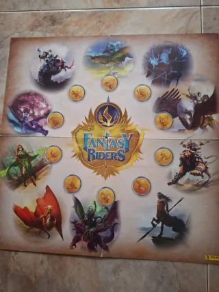 Álbum Fantasy Riders Cromos Panini