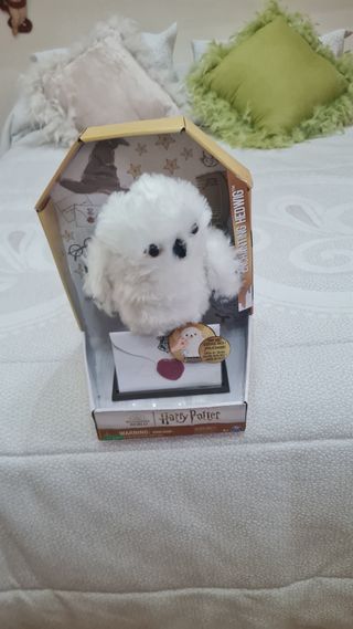 Peluche lechuza Hedwig Interactivo Harry Potter