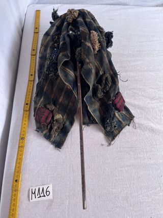 Máscara tribal africana vintage madera