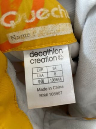 Mono de esquí niño Quechua