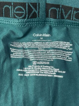 3 trunk Calvin Klein Microfibra Taglia M
