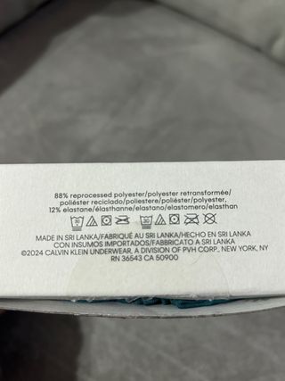 3 trunk Calvin Klein Microfibra Taglia M