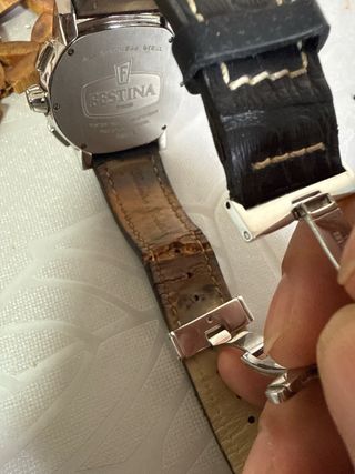 Reloj Festina Chronograph Negro y Plateado