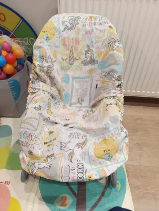 Hamaca para bebé con 2 fundas de regalo